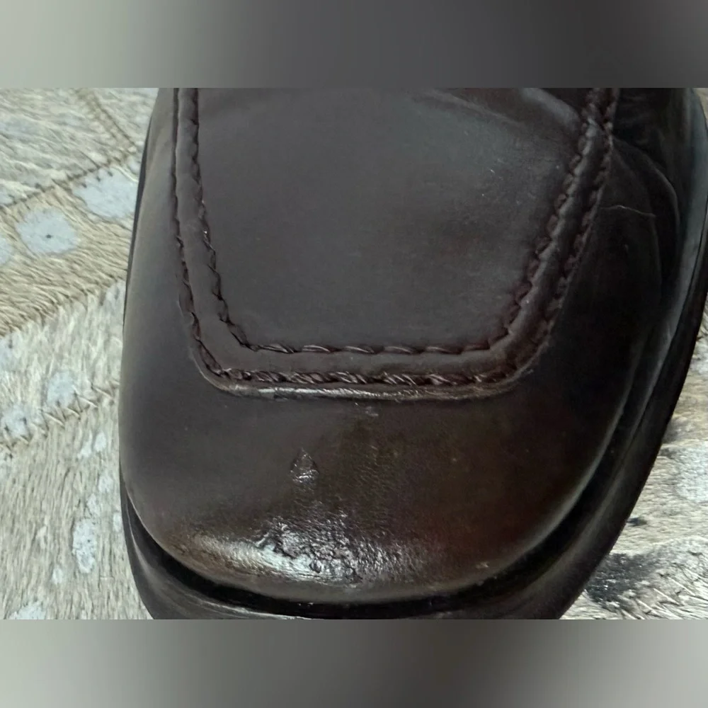 Bruno Magli Dark Brown Leather Loafers – Men’s 14 | Made in Italy